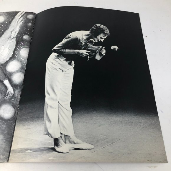 Marcel Marceau "Bip The Clown Mime Artist" Signed Autographed Program 90's - Picture 3 of 7